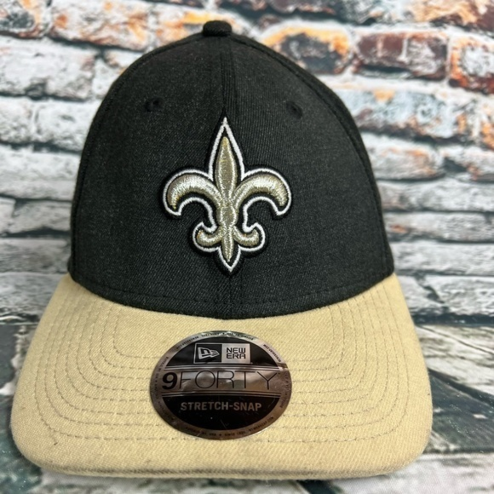 NFL New Orleans Saints 9forty Black Yellow SnapBack